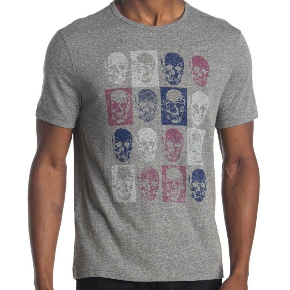 John Varvatos Skulls T-shirt size M